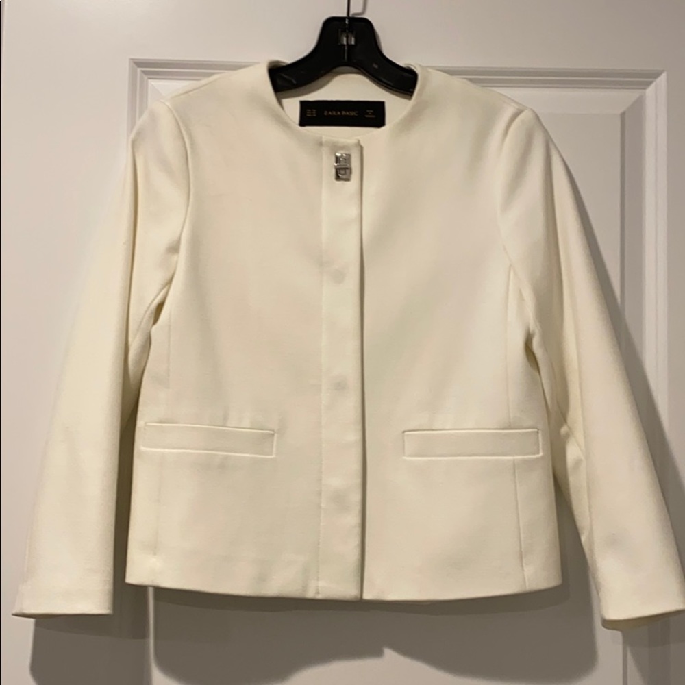 Zara cream jacket